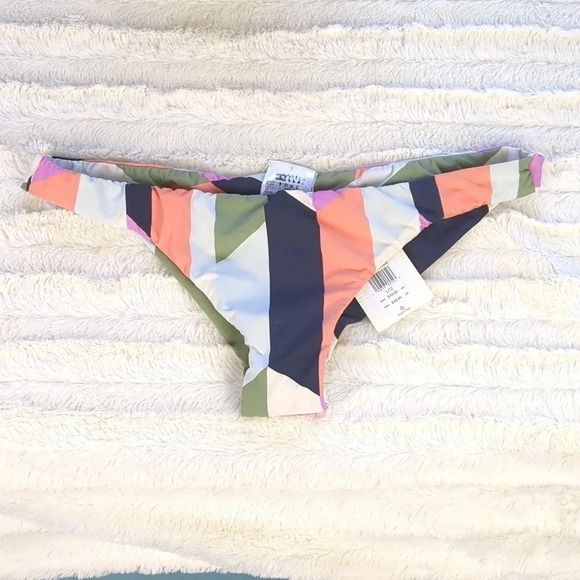 Billabong Slow Roller Tanga Bikini Bottoms New With Tags, Protector - Picture 2 of 7